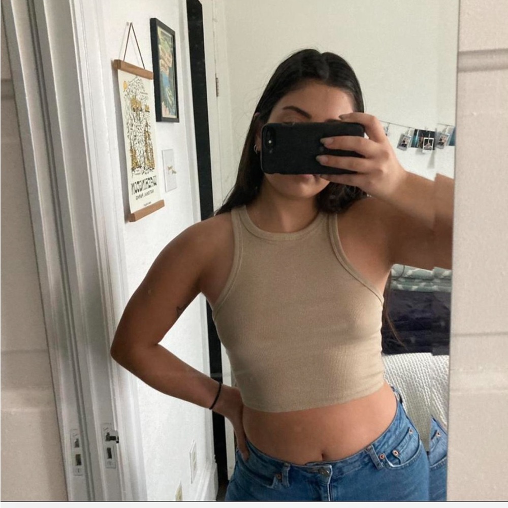 Zara cropped tank